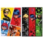 Пъзел 2 в 1 Educa - Калинката и котарака, 2 х 100 части