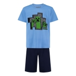 Пижама Minecraft - 3 Creepers, Blue