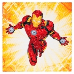 Поздравителна картичка с диамантен живопис Craft Buddy - Железният човек