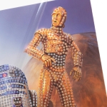 Поздравителна картичка с диамантен живопис Craft Buddy - R2-D2 & C-3PO