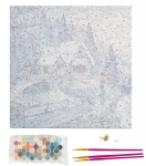 Рисуване по номера Craft Buddy - Завръщане на село за Коледа