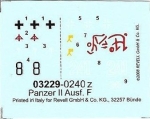 Сглобяем модел Revell - Танк PzKpfw II Ausf. F