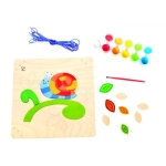 Творчески комплект Hape - Оцвети и играй, Щастливият охлюв