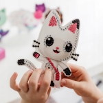 Творчески комплект Totum - Gabby′s Dollhouse, Диамантени творения