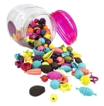 Творчески комплект Battat - Многоцветни мъниста Pop Art, 150 броя