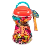 Творчески комплект Battat - Многоцветни мъниста Pop Art, 300 броя