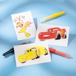 Творчески комплект Totum - Cars 3, Декорирай сам, Със спрей писалка