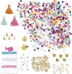 Творчески комплект Totum - Направи сам гривни за късмет, 6 броя