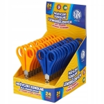 Ученическа ножица Astra - За лява ръка, 13.5 сm, Асортимент