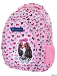 Ученическа раница Astra - Сладко кученце, Розова