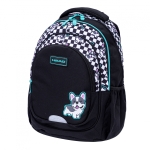 Ученическа раница Head - Сладко кученце, 3 ципа