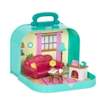 Игрален комплект Battat - Li′l Woodzeez, Дневна стая