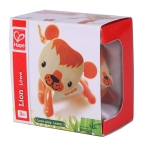Детска играчка от бамбук Hape - Мини животинка, Лъв