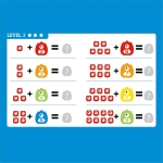 Дървен игрален комплект Hape - Детска везна, Сладко чудовище