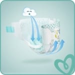 Бебешки пелени Pampers - Active baby 4, 90 броя