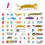 Образователна игра Headu - Montessori, Докосни и разпознай буква