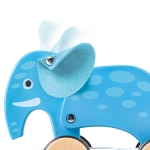 Дървена играчка за дърпане Hape - Слонче