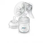 Ръчна помпа за изцеждане Philips Avent - Comfort + ПОДАРЪК 24 броя подплънки за кърмачки