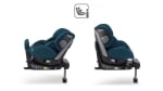 Столче за кола Recaro - Salia Elite, i-Size, 40 - 105 cm, Select Teal Green