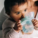 Неразливаща се чаша с мек накрайник Tomme Tippee - Soft Spout, Мече, 190 ml