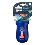 Неразливаща се термо чаша с твърд накрайник Tommee Tippee, 260 ml Синя