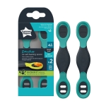 Първата лъжичка за самостоятелно хранене Tommee Tippee - Smushee, 2 броя