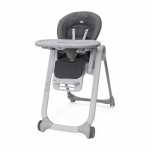 Столче за хранене 5 в 1 Chicco - Polly Progress, Grey Melange