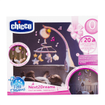 Музикална въртележка 4 в 1 Chicco - Next2Dreams, Синя