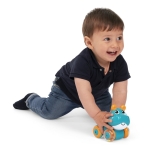 Детска играчка Chicco - Sprint & Go Hippo, Синя