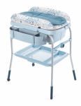 Вана за къпане с повивалник Chicco - Cuddle & Bubble, Graphite Malange