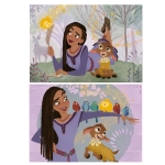 Дървен пъзел 2 в 1 Educa, Wish, 2 х 50 части