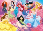 Двулицев пъзел Lisciani - Disney Princess, 2 х 24 части