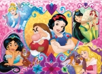 Двулицев пъзел Lisciani - Disney Princess, 2 х 24 части