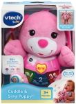 Музикална плюшена играчка Vtech - Кученце, Розово