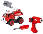 Играчка за сглобяване - Пожарна кола с радио управление