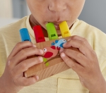 Дървена играчка Hape - Ксилофон, Дъга