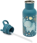 Бутилка от неръждаема стомана Sassi - Слон, 500 ml