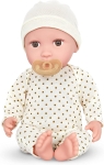 Кукла Battat - Lulla Baby, с пижама и шапка, Жълта