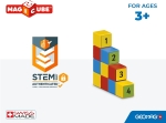 Магнитен конструктор Geomag - Magicube, Математика, 55 части
