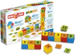 Магнитен конструктор Geomag - Magicube, Математика, 55 части