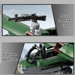 Конструктор Qman - Лек щурмови планер DFS230, 234 части