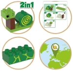 Конструктор BioBuddi - Костенурка, 12 части