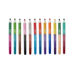 Двустранни флумастери - Astra, 12 броя, 24 цвята