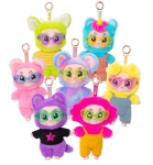 Плюшена играчка ключодържател изненада Craze - Nunos, 10 сm