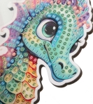 Комплект за диамантена бродерия Craft Buddy - Crystal Art Buddies, Водно конче