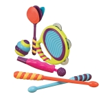 Комплект детски музикални инструменти Battat - 6 части