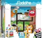 Дървен занимателен куб с активности J′adore