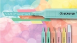Комплект текст маркери Stabilo - Swing Cool, Pastel, 8 цвята