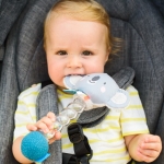 Бебешка мека дрънкалка на стик Taf Toys - Коала