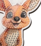 Комплект за диамантена бродерия Craft Buddy - Crystal Art Buddies, Кенгуру
